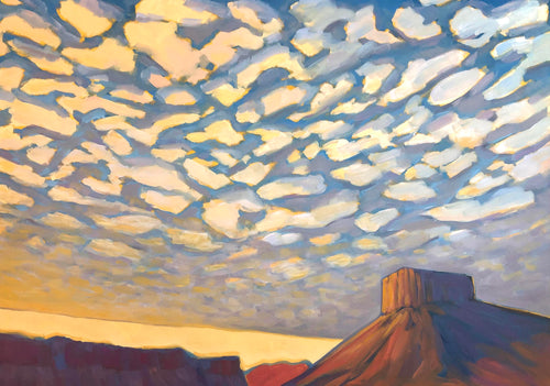 "Castle In The Sky" Art Print by Julia Buckwalter