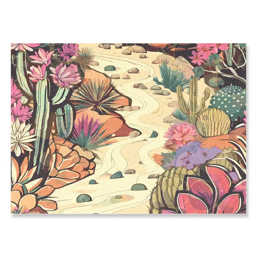 “Desert Stream” Art Print by Erth People