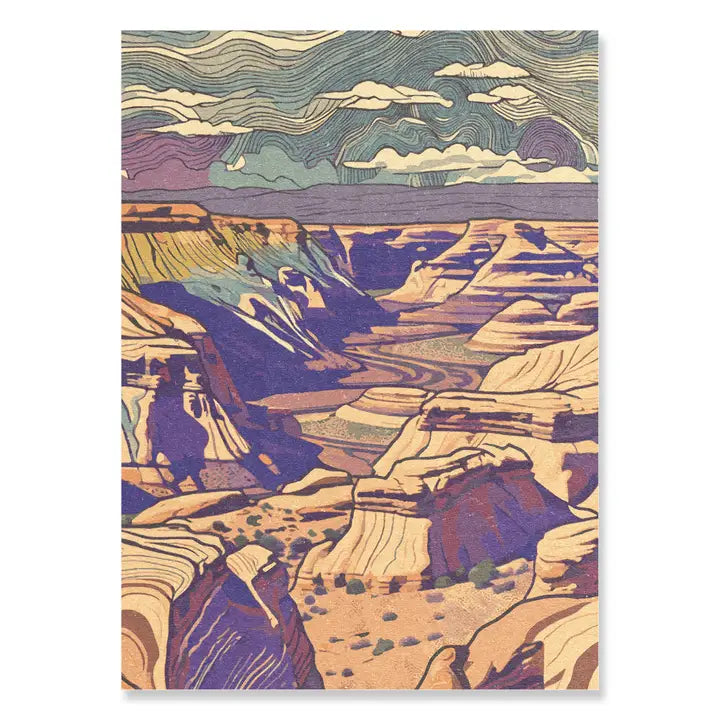 “Lucid Overlook” Postcard by Erth People