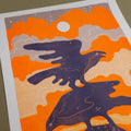 "Hawk Stack" 11x14 Art Print by Pine Bones