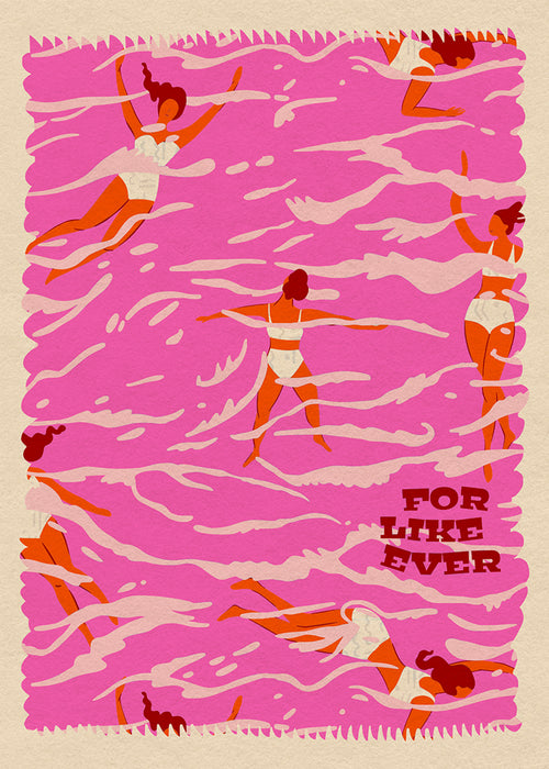 "For Like Ever" Greeting Card Designed by Holli Zollinger