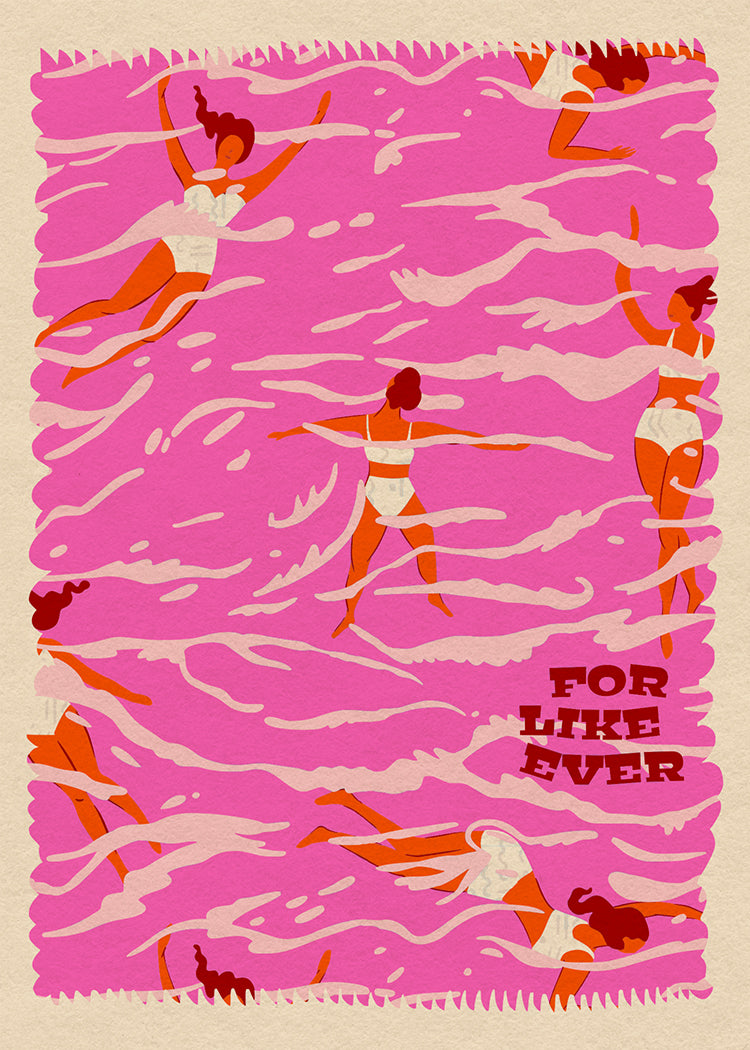 "For Like Ever" Greeting Card Designed by Holli Zollinger