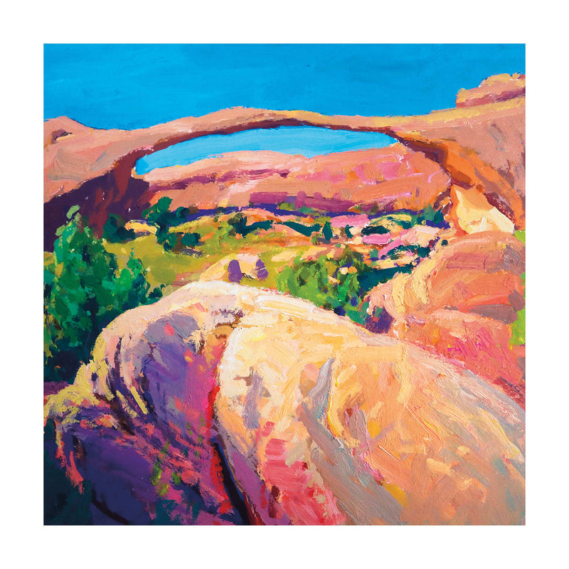 "Landscape Arch" Art Print by Antonio Savarese