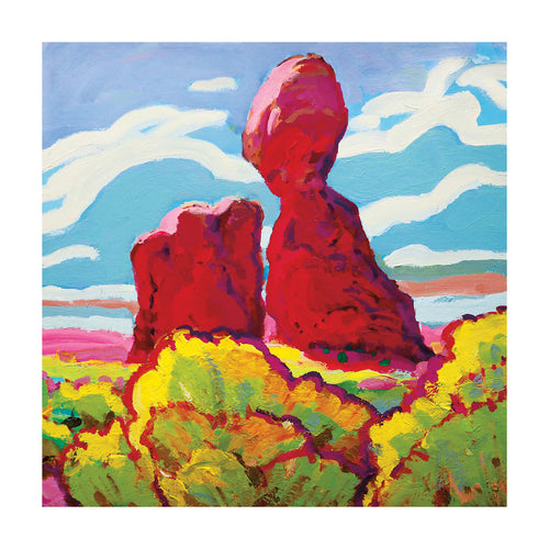 "Balanced Rock" Art Print by Antonio Savarese