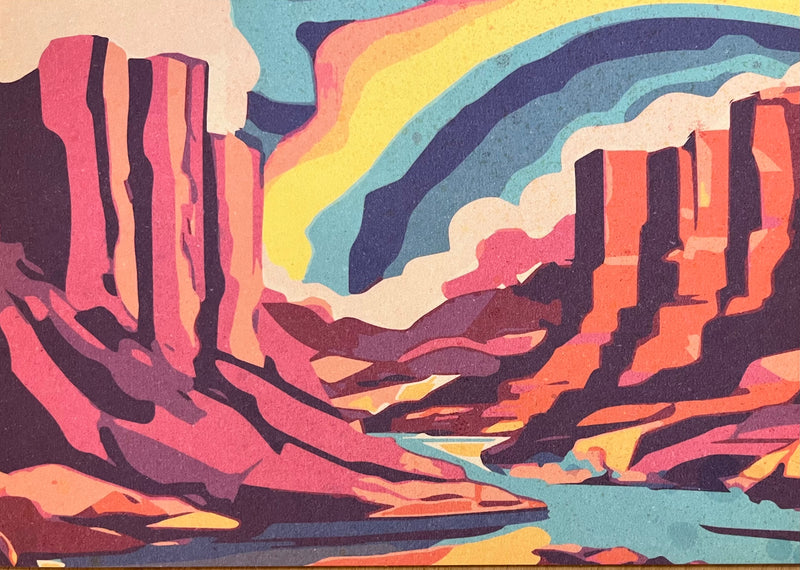 “River Road” Art Print by Erth People