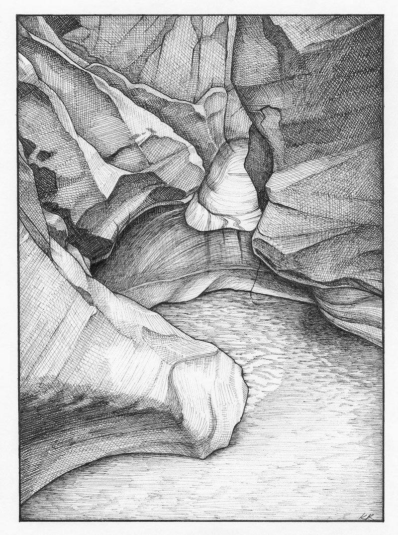 "Eardley Pool" Art By kelsey Koprowski