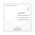 "Prickly Pear" Square Postcard by Desert Edge Design