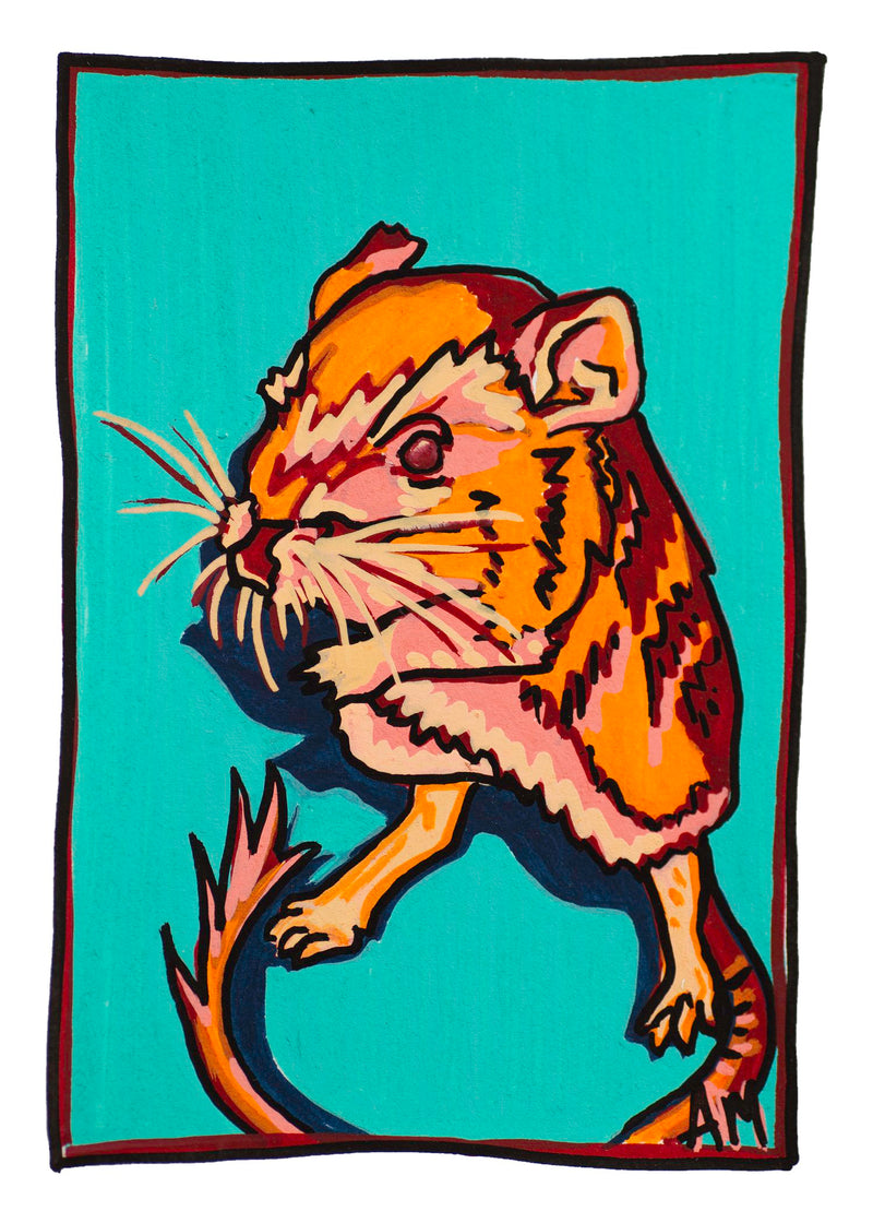 "Roo" Art Print by Abster Artz