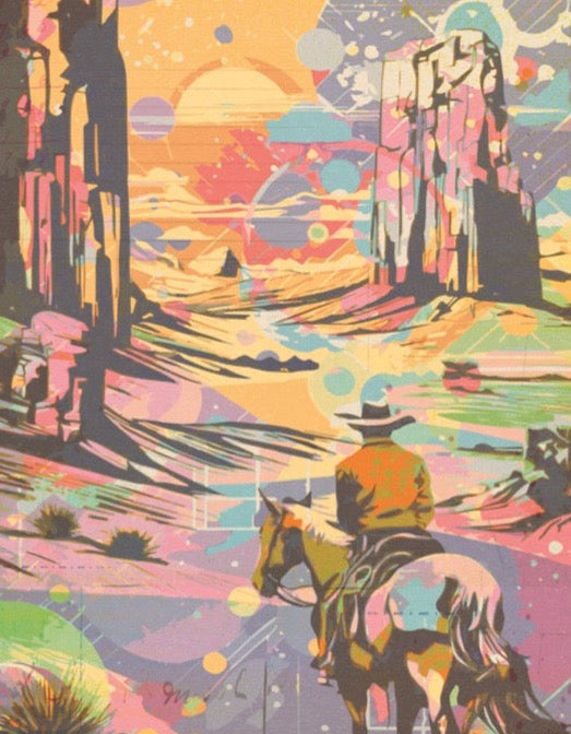 “Lucid Valley Wrangler” Art Print by Erth People