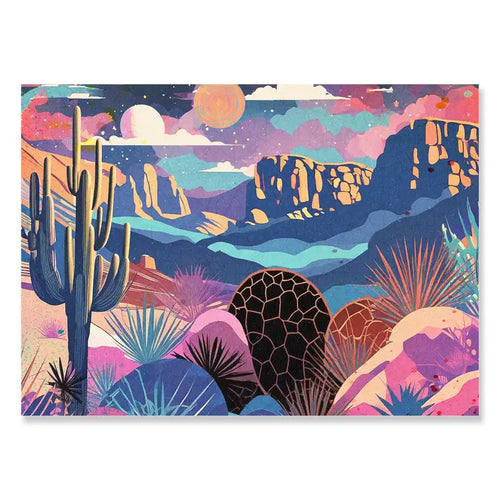 “Lush Desert” Art Print by Erth People