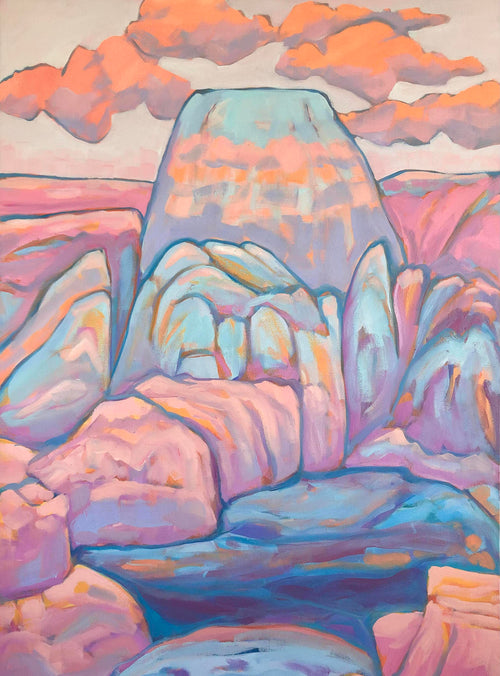 "Desert Fantasia" Art Print by Julia Buckwalter