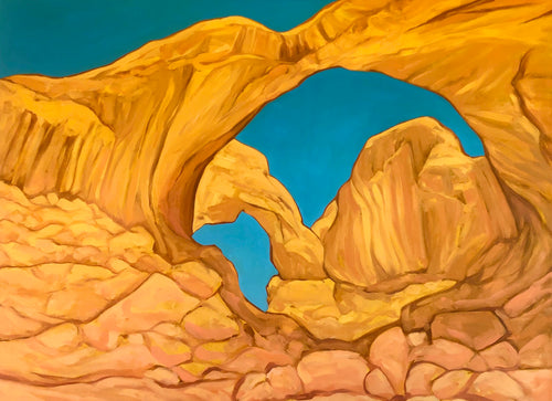 "Double Arch" Art Print by Julia Buckwalter