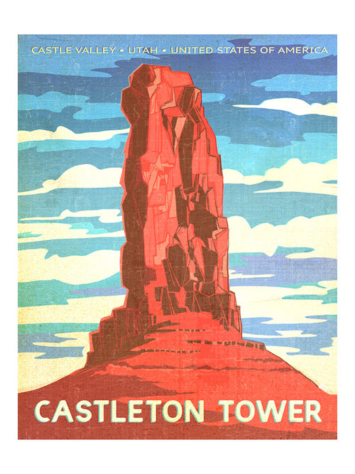 MIK_Print "Castleton" By Mik Allister-SALE